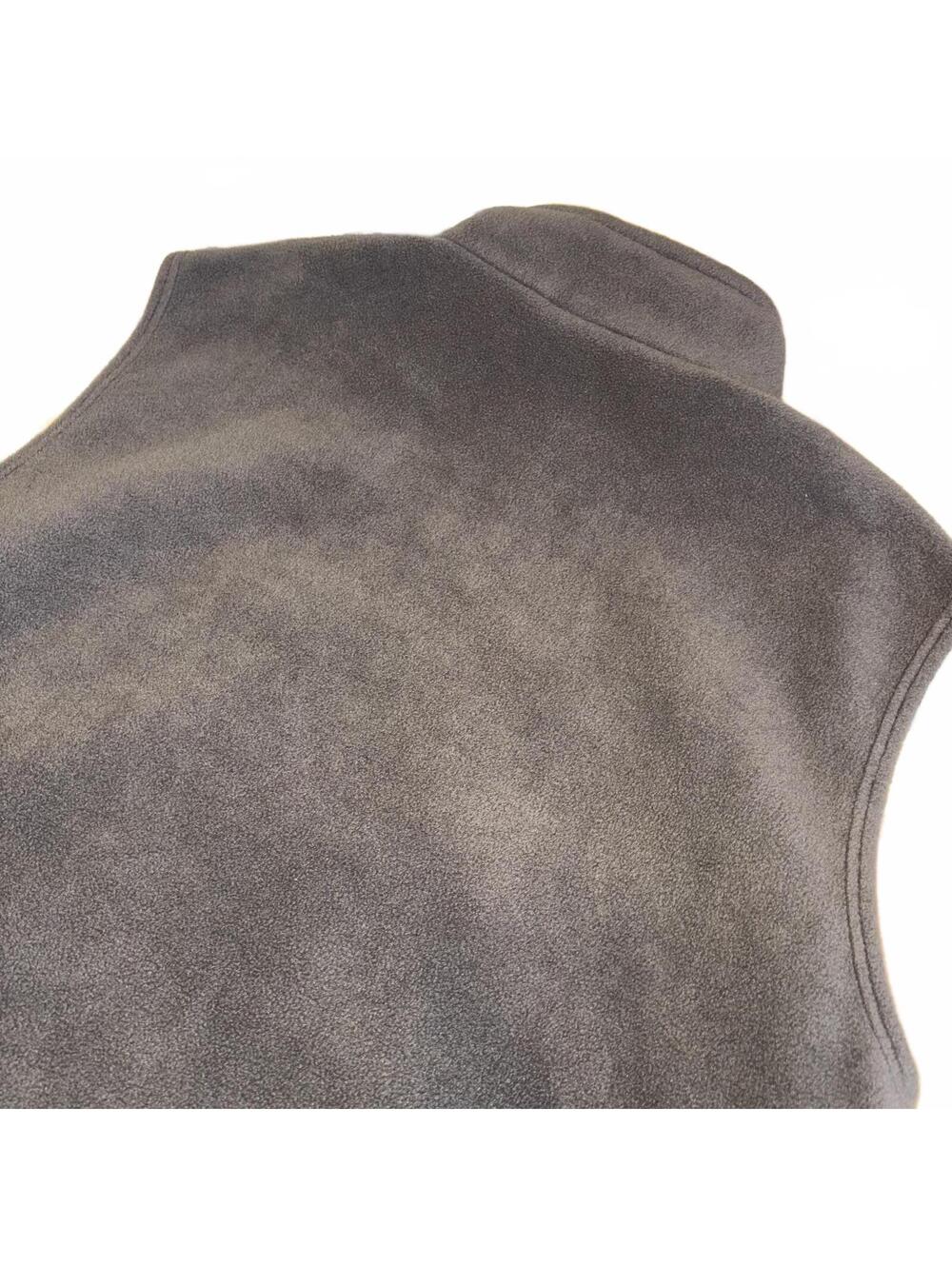 Columbia Men’s XL Gray Fleece Vest jacket  Sportswear Athletic 100% Polyester - Picture 6 of 6